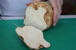 Comment préparer un céleri rave : Étape 4