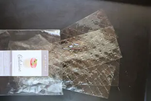 Comment utiliser de la gélatine