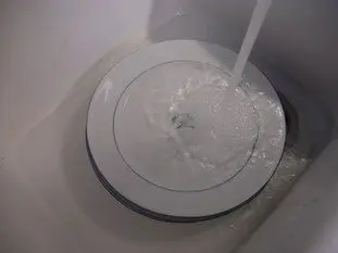 Comment chauffer des assiettes : Étape 3