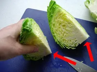 Comment préparer du chou : Étape 3