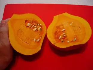 Comment préparer un potiron-potimarron : Étape 3