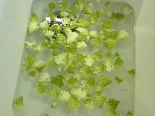 Comment préparer du chou romanesco : Étape 2