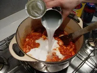 Poulet Africain : Étape 7