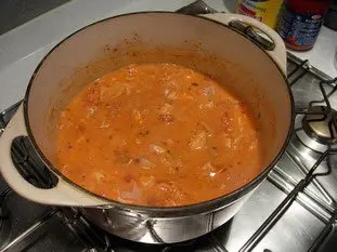 Poulet Africain : Étape 8