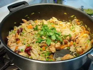 Poulet un peu chinois : Étape 15