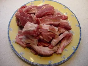 Les rillettes : Étape 1