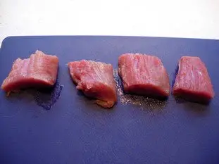 Filets mignons aux herbes, julienne de légumes : Étape 10