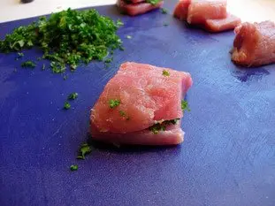 Filets mignons aux herbes, julienne de légumes : Étape 14