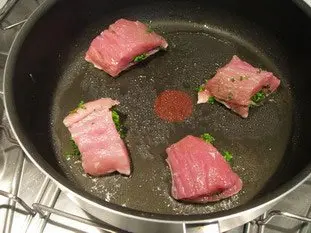 Filets mignons aux herbes, julienne de légumes : Étape 15