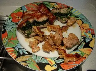 Filets mignons aux herbes, julienne de légumes : Étape 17