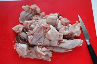 Terrine de lapin : Étape 1