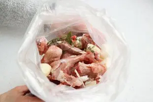 Terrine de lapin : Étape 13