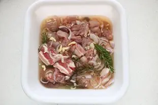 Terrine de lapin : Étape 4