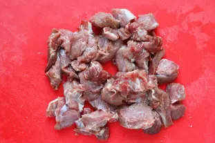 Veau Marengo : Étape 1