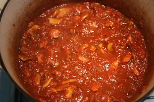 Veau Marengo : Étape 12