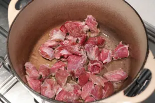 Veau Marengo : Étape 4