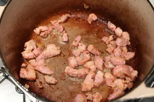 Veau Marengo : Étape 6