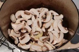 Veau Marengo : Étape 7