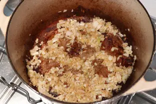 Veau Marengo : Étape 9