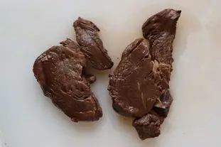 Filets de boeuf marinés au romarin et vin rouge : Étape 5