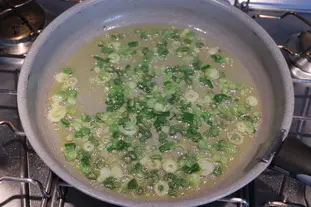 Émincé de veau aux champignons et asperges vertes : Étape 5