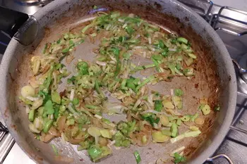 Émincé de veau aux poireaux et champignons : Étape 10