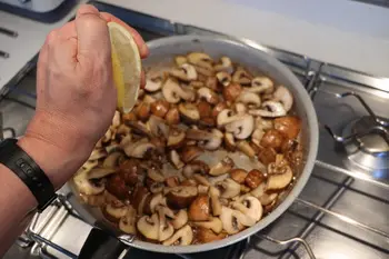 Émincé de veau aux poireaux et champignons : Étape 6