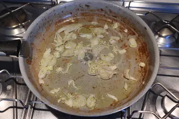 Émincé de veau aux poireaux et champignons : Étape 8