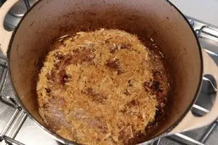 Carottes confites au lard : Étape 5