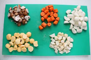 Rôti de porc "au sac" et légumes fondants : Étape 3