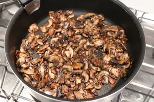 Sauté de porc crémeux aux champignons de Paris : Étape 6