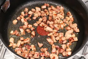 Sauté de porc crémeux aux champignons de Paris : Étape 8