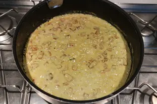 Sauté de porc crémeux aux champignons de Paris : Étape 9