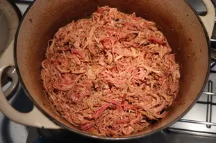 Porc effiloché : Étape 9