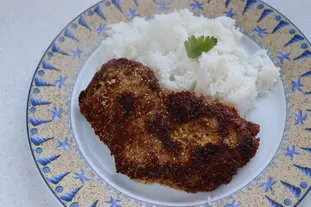 Escalopes de veau panées au sésame