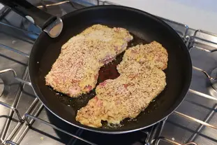 Escalopes de veau panées au sésame : Étape 8