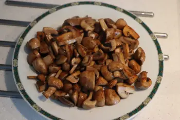 Escalope de porc aux champignons et crème à la sauge : Étape 4
