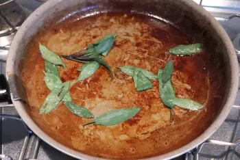 Escalope de porc aux champignons et crème à la sauge : Étape 7