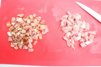 Duo de porc aux champignons : Étape 1