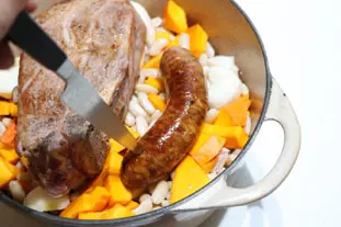 Deux cochonnailles en cuisson lente : Étape 7