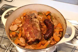 Deux cochonnailles en cuisson lente : Étape 9