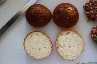 Hamburger chicano : Étape 11