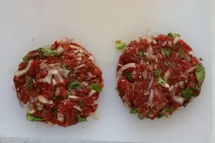 Hamburger chicano : Étape 3