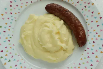 Saucisses-purée : Étape 7