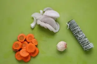 Petit salé aux lentilles : Étape 1