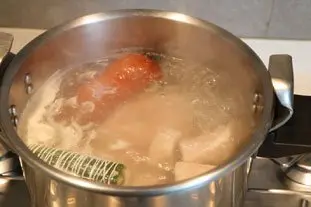 Petit salé aux lentilles : Étape 4