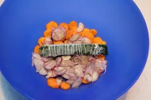 Coq au vin : Étape 1