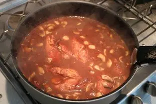 Coq au vin : Étape 13