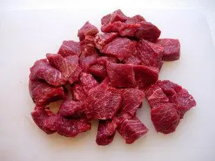 Boeuf bourguignon : Étape 1
