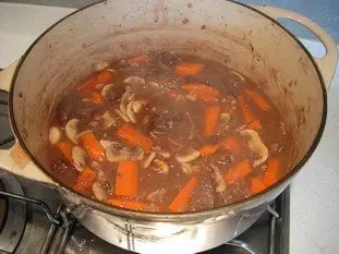 Boeuf bourguignon : Étape 20